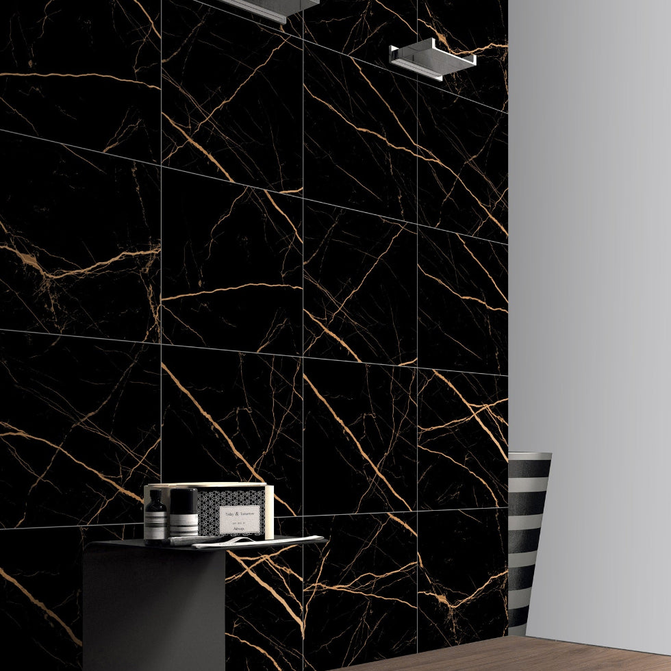 Atlas Gold Matt Indoor Wall&Floor Porcelain Tile - 600x600mm