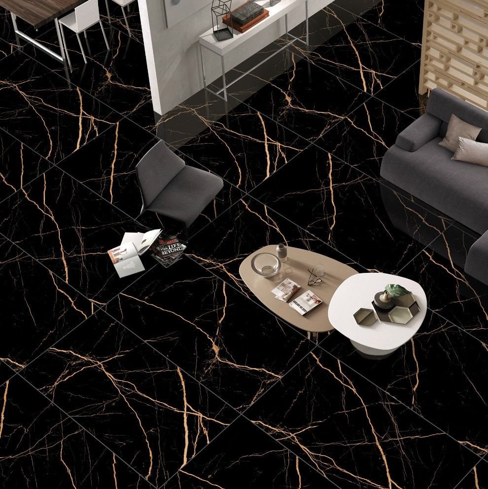 Atlas Gold Polished Wall&Floor Porcelain Tile-1200x600mm