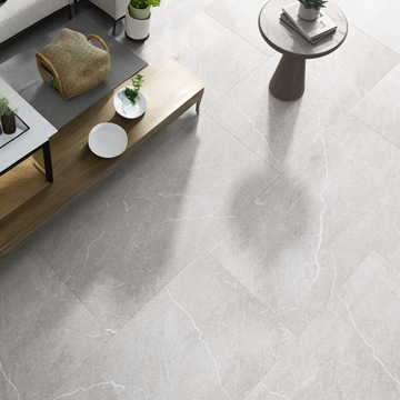 Boston White Matt Indoor Wall&Floor Porcelain Tile-600x600mm