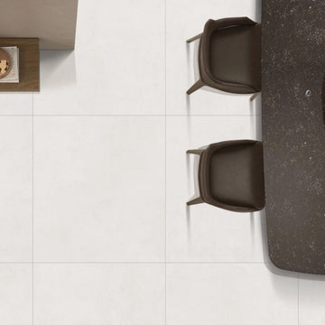 Cemento White Matt Indoor Wall&Floor Porcelain Tile-800x800mm