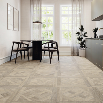 Devon Natural Matt Wall&Floor Porcelain Tile - 600x600mm