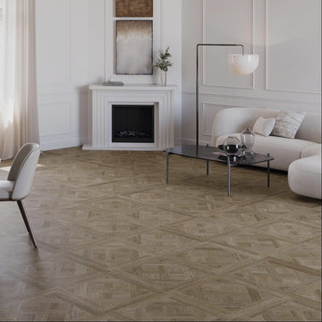 Devon Oak Matt Wall&Floor Porcelain Tile - 600x600mm