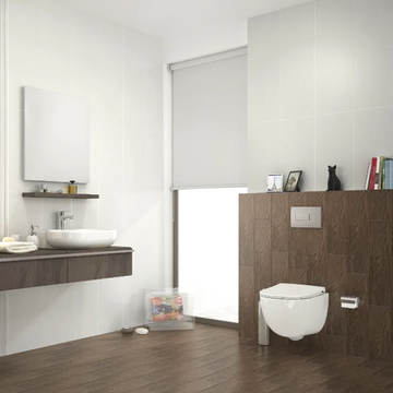 Dolce White Matt Indoor Porcelain Tile 600x300mm