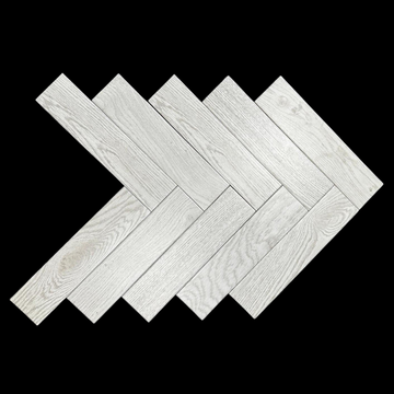 Elegante White Wood Effect Porcelain Floor Tile-330x80mm