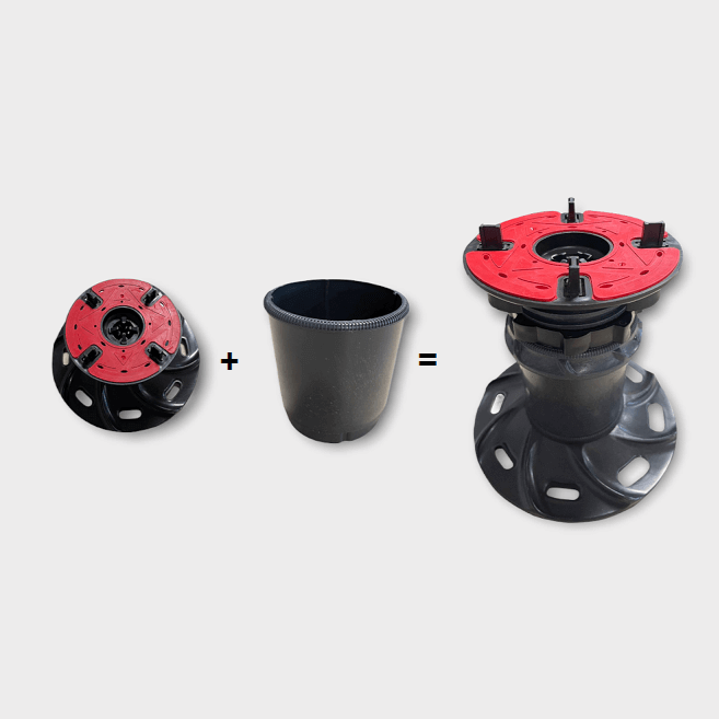 30mm Extension Pipe for Pedestal Sets
