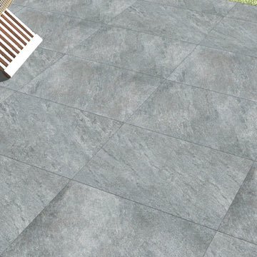 900x600x20 mm Fume Grey Garden Porcelain Patio Slabs