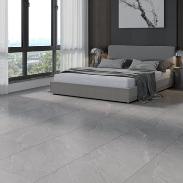 Laguna Grey Matt Wall&Floor Porcelain Tile - 600x300mm