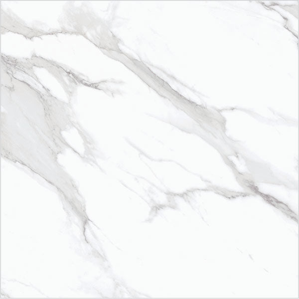 Mercury White Matt Wall&Floor Porcelain Tile - 600x600mm