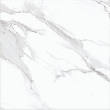 Mercury White Matt Wall&Floor Porcelain Tile - 600x600mm