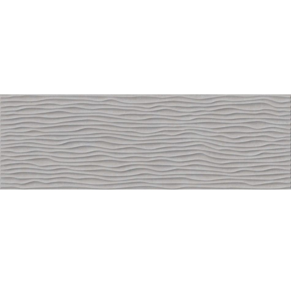 Micro Grey Decor Matt Wall Tile-900x300mm