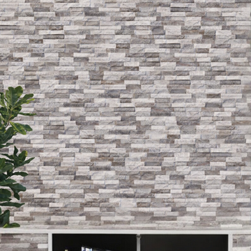 Orlando Grey Split Face Wall Cladding Tile 80x442 mm