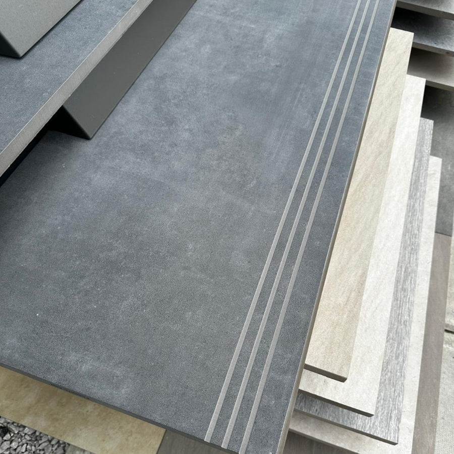 Padova Ash Bullnose Coping Steps 1200x450x20 mm