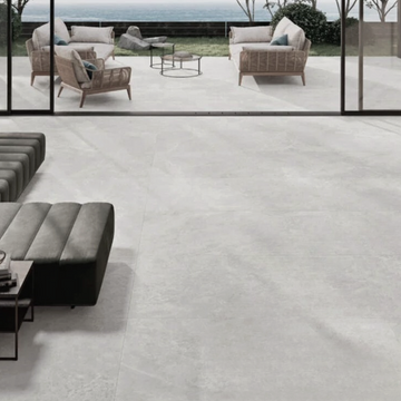 Palma White Matt Indoor Wall&Floor Porcelain Tile- 600x600mm