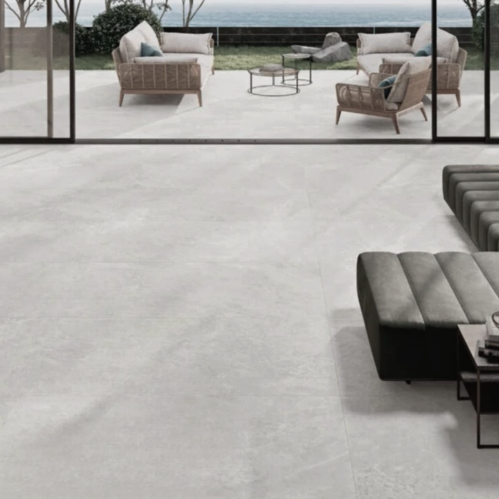 Palma White Matt Wall&Floor Porcelain Tile- 1200x600mm