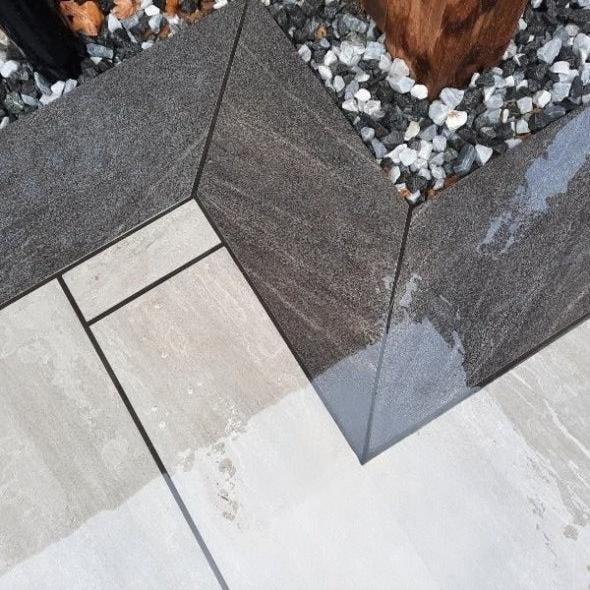 Rhodes Anthracite Edging Plank 900x200x20 mm