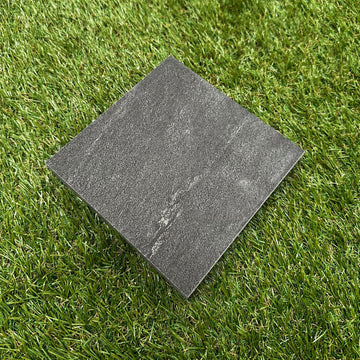 Rhodes Anthracite Porcelain Cobbles 100x100x20 mm