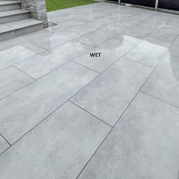 Saturnia Grey Outdoor Porcelain Paving Slabs - 1200X600x20mm