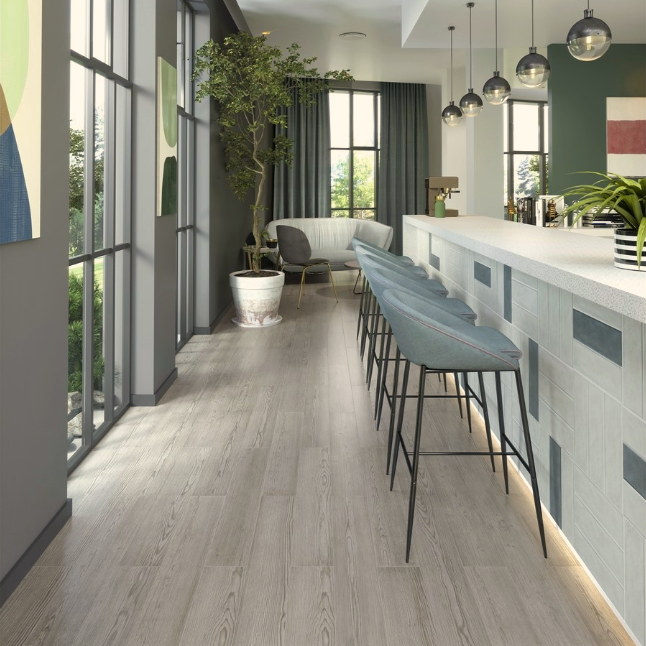 Sherwood Pearl Wood Effect Wall&Floor Porcelain Tile600x150