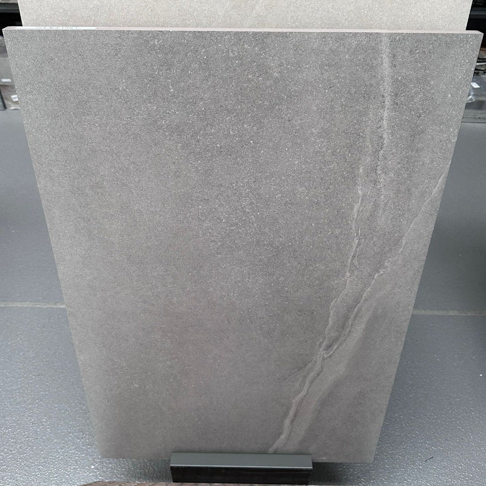 Solace Grey Outdoor Porcelain Paving Slabs - 900x600x20 mm