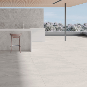 Storm White Matt Wall&Floor Porcelain Tile-900x900 mm