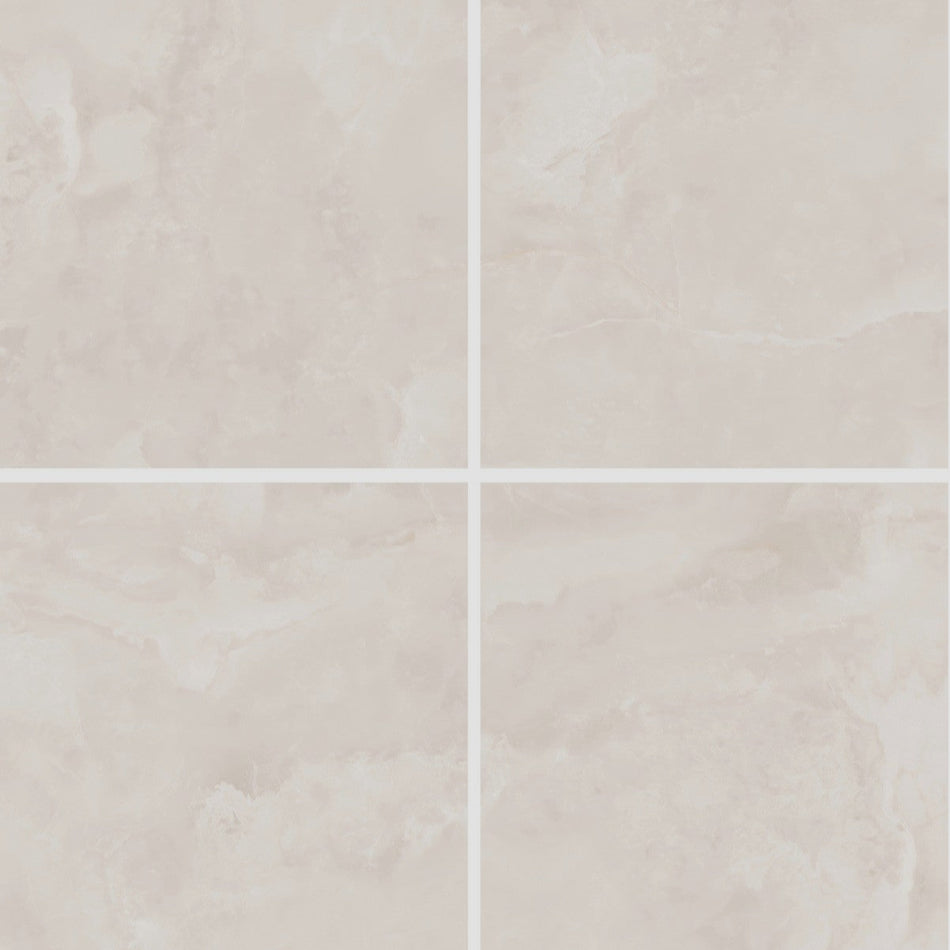 Elegance Onyx Beige Polished Indoor Wall&Floor Porcelain Tile - 600x600mm