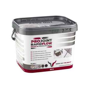 ProJoint RapidFlow Brush-In Porcelain Paving Grout 12.5kg (Basalt)
