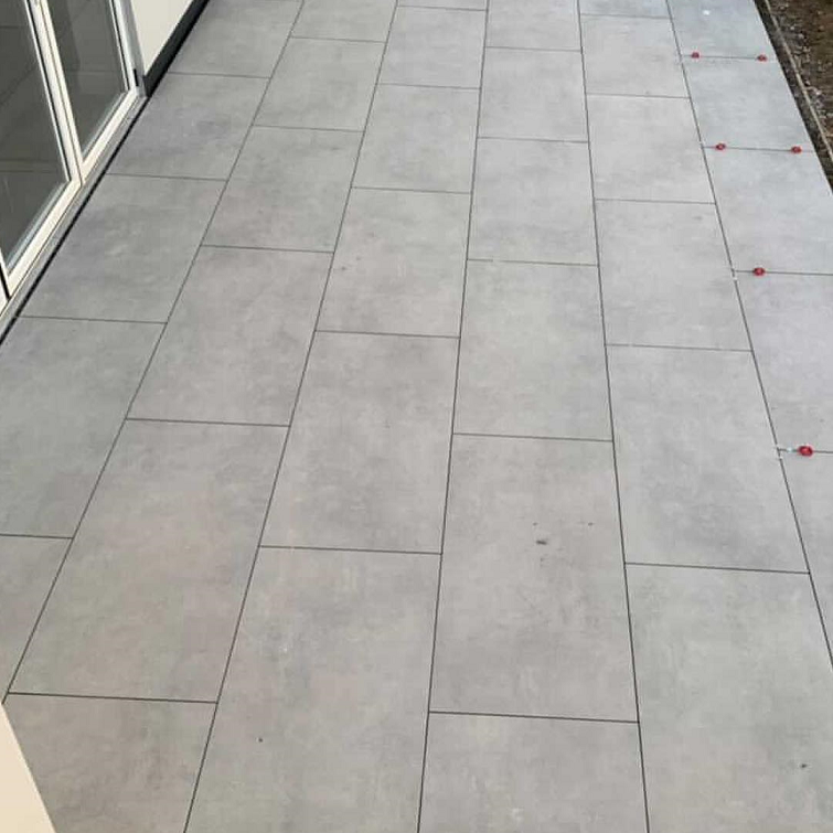 Cemento Grey Outdoor Porcelain Paving Slabs - 1200X600x20 mm