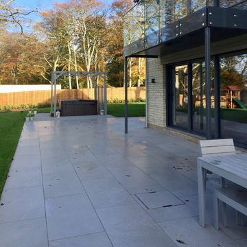 Cool Gris Outdoor Porcelain Paving Slabs - 1200X600x20 mm