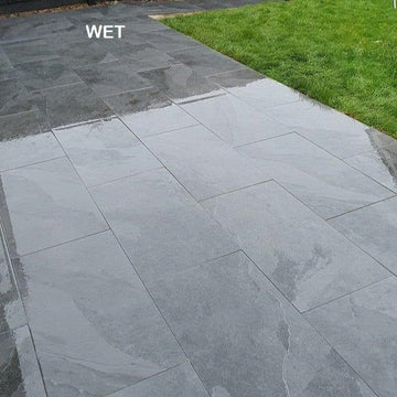 Nova Anthracite Outdoor Porcelain Paving Slabs - 900x450x20 mm
