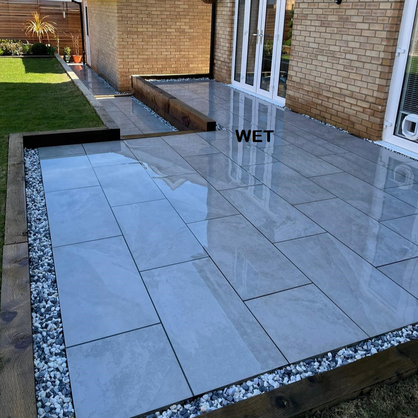 Nova Gris Outdoor Porcelain Paving Slabs - 900x600x20 mm