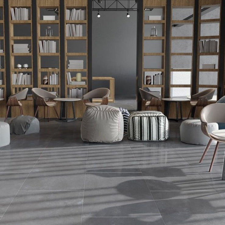 Padova Ice Grey Matt Indoor Wall&Floor Porcelain Tile-1200x600mm