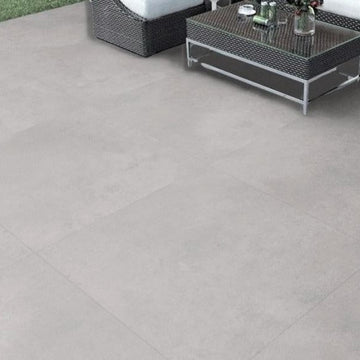 Padova Ice Grey Outdoor Porcelain Paving Slabs - 800x800x20 mm