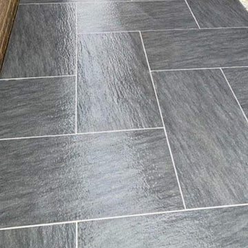 Tasos Nero Outdoor Porcelain Paving Slabs - 900x450x20 mm