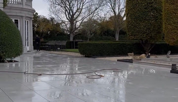 porcelain paving patio installation cost example UK