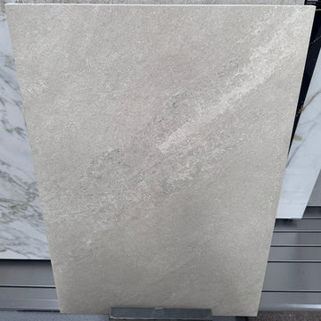 Agra White Outdoor Porcelain Paving Slabs - 900x600x20 mm