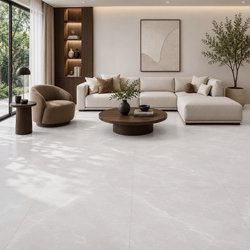 Amare White Matt Wall&Floor Porcelain Tile-1200x1200mm