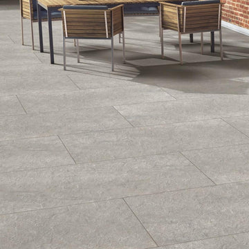 Ancient Grey Outdoor Porcelain Paving Slabs - 1200X600x20 mm
