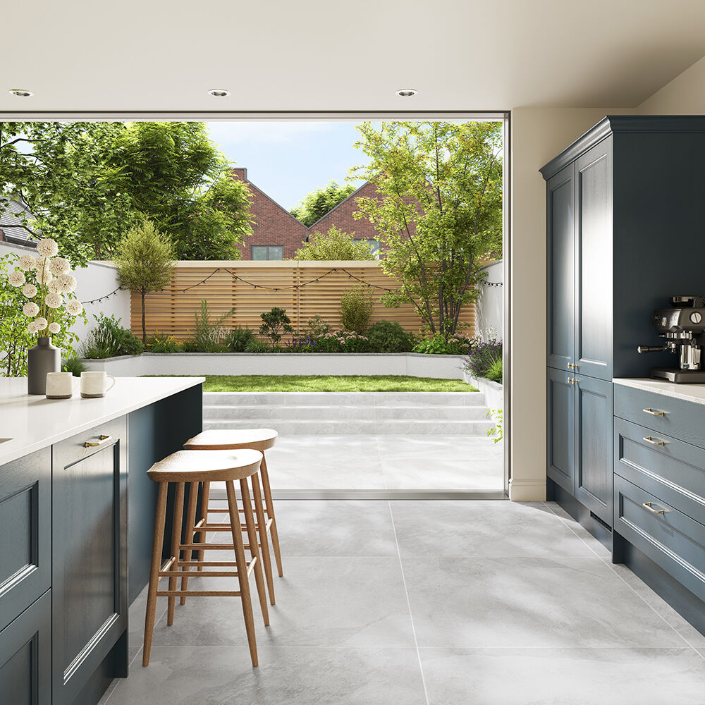 Atlantic White Outdoor Porcelain Paving Slabs - 1000x1000x20 mm