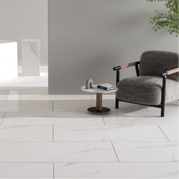 Bianca Statuario Matt Wall&Floor Porcelain Tile-1200x600mm