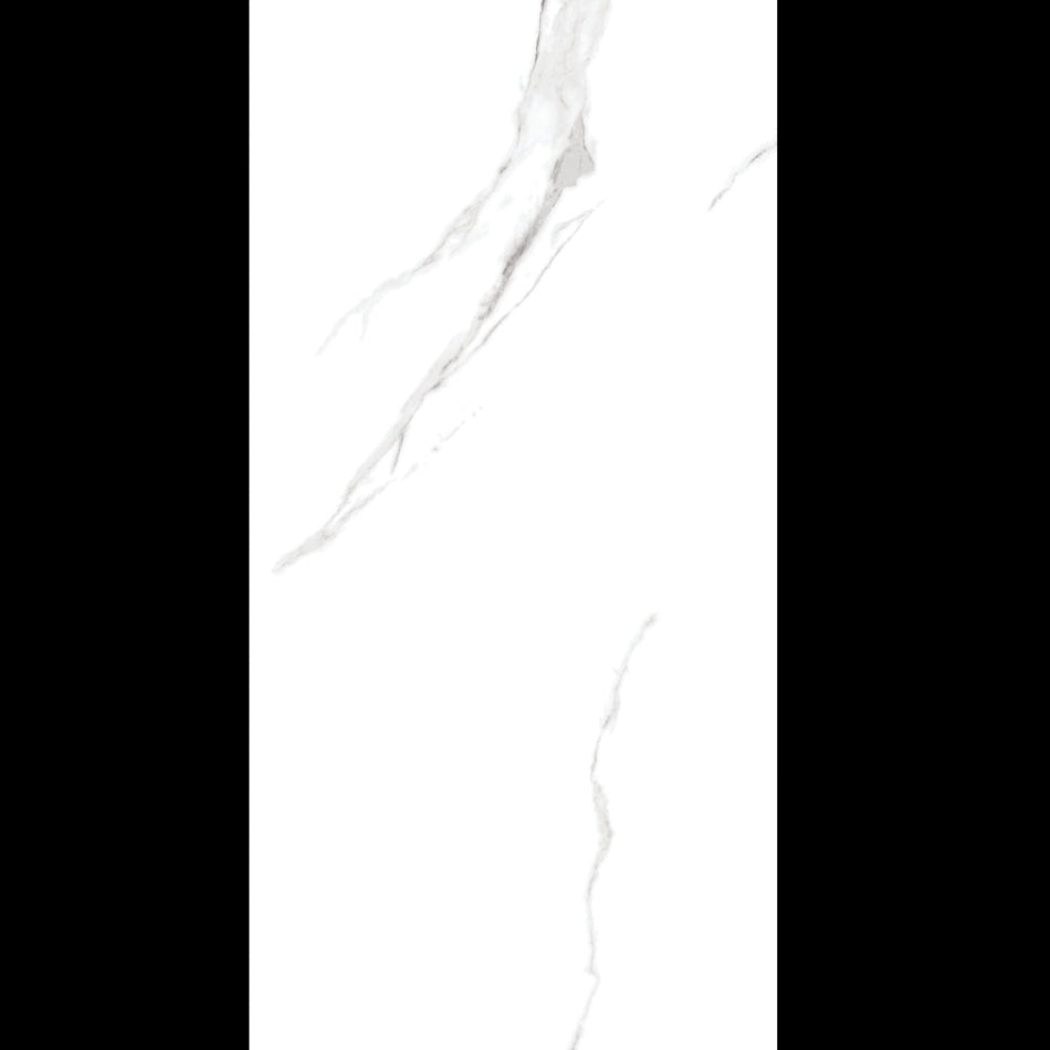 Bianca Statuario Polished Wall&Floor Porcelain Tile-600x300mm