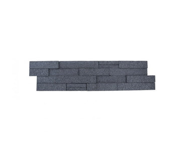 Black Granite Natural Split Face Wall Cladding 150x600 mm