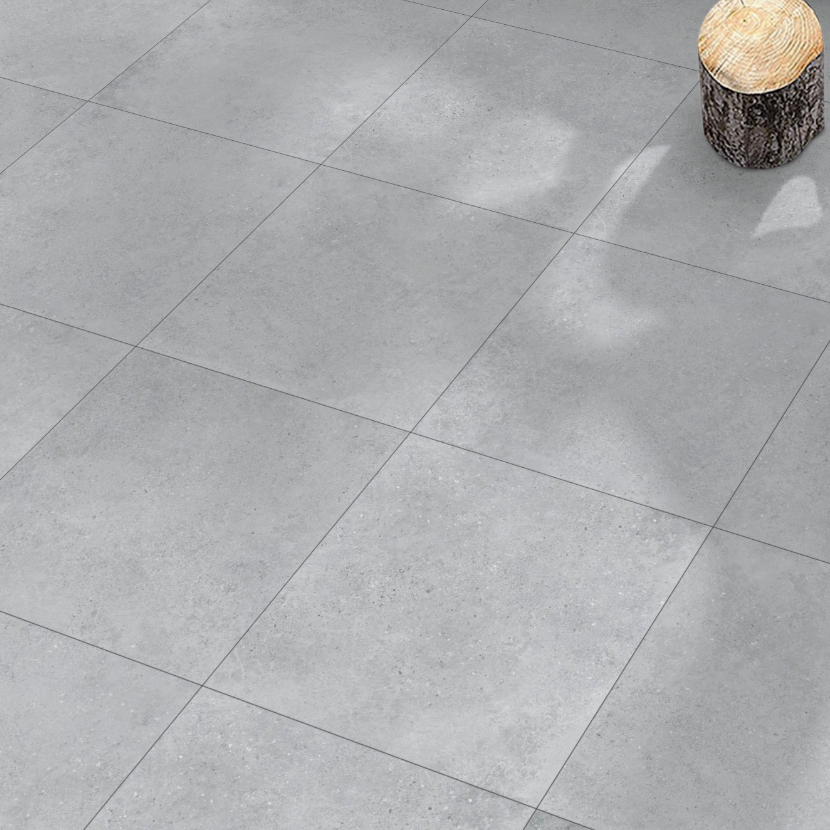 Brava Grey Outdoor Porcelain Paving Slabs - 800x800x20mm