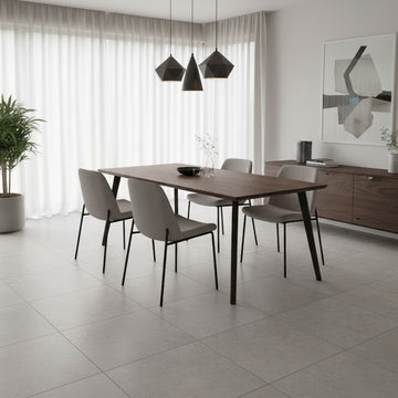 Brava Grey Wall&Floor Porcelain Tile - 600x600mm