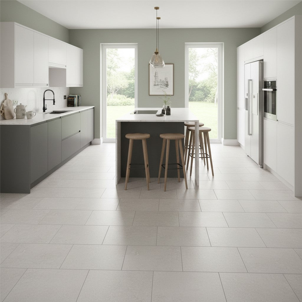 Brava Off White Wall&Floor Porcelain Tile - 600x300mm
