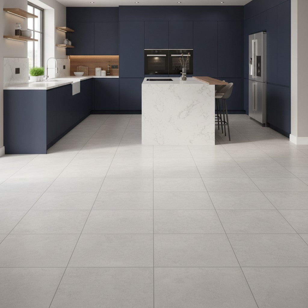 Brava Off White Wall&Floor Porcelain Tile - 600x600mm