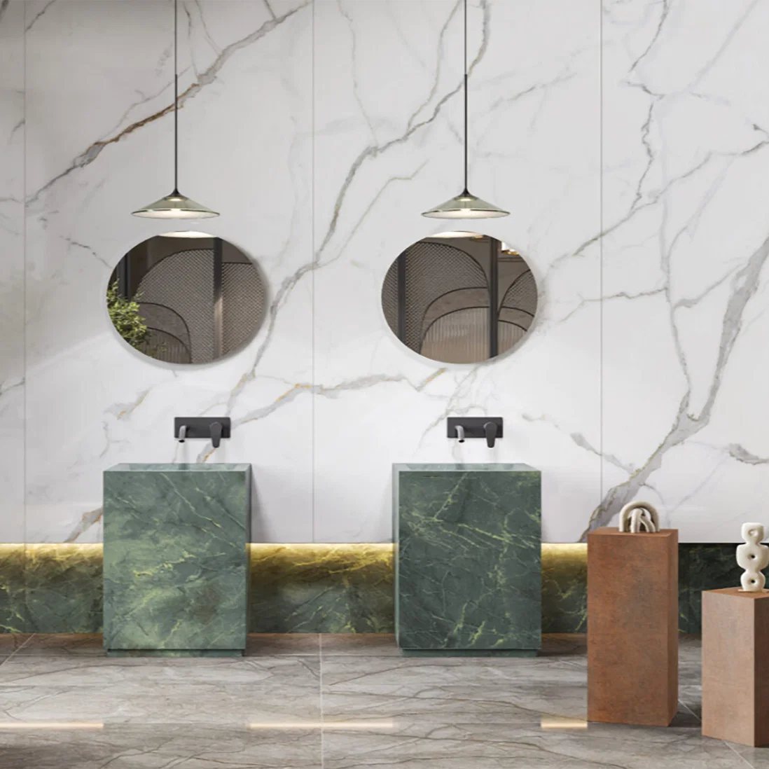 Calacatta Unique 2800x1200 mm Extra Large Porcelain Tile
