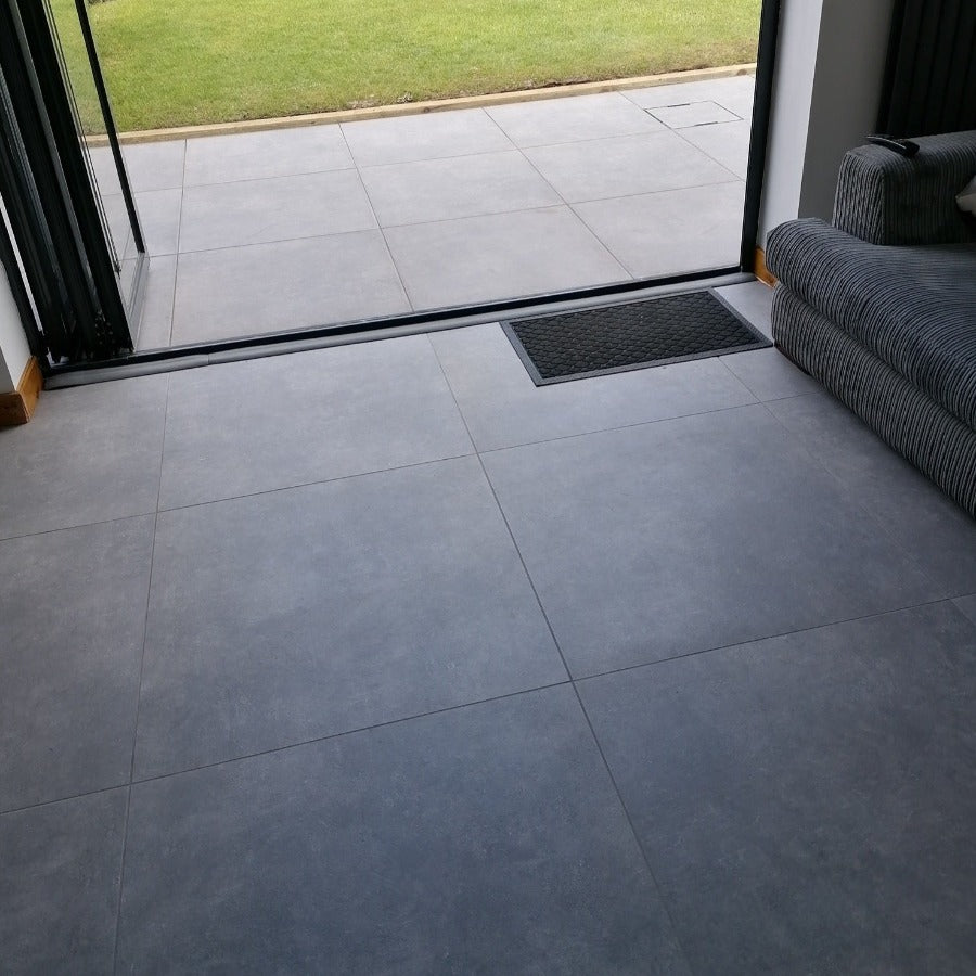 Cemento Anthracite Matt Indoor Wall&Floor Porcelain Tile-800x800mm