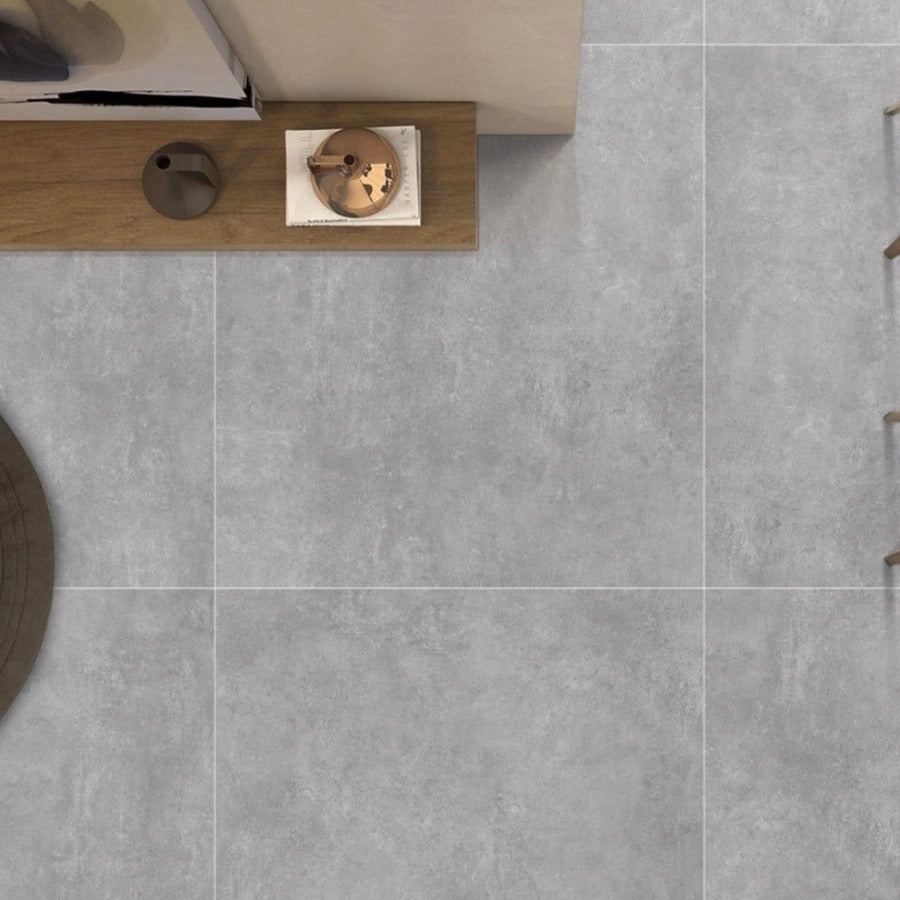 Cemento Grey Matt Floor Porcelain Tile-800x800mm