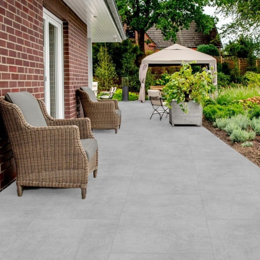 900x600 Cemento Grey Outdoor Porcelain Paving Slabs 