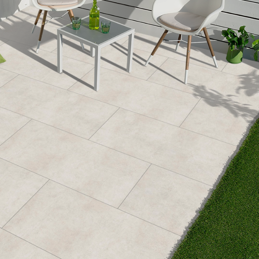 Cemento Ivory Bullnose Full Coping Steps 1200x300x20 mm